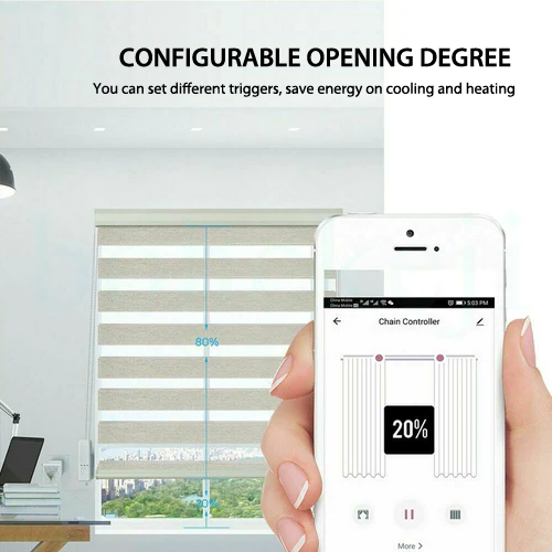 Wifi Smart Blinds Motor Curtain Blind Engine - Voice operated With Google, Alexa