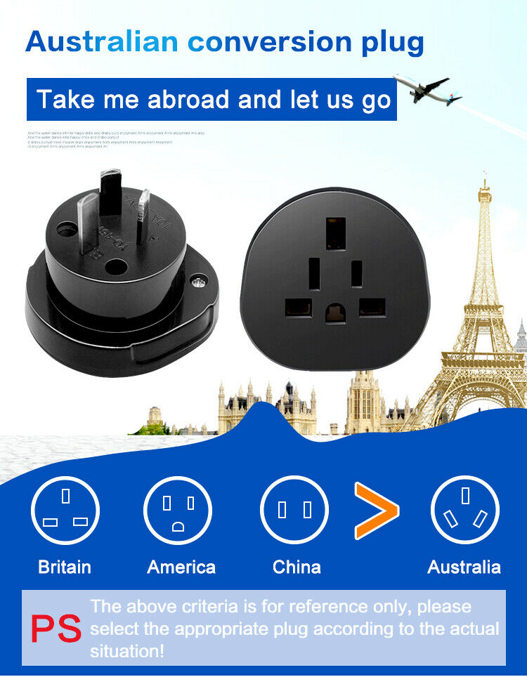 Australia Plug Adapter | Converter Adaptor Plug | Smart Home Labs
