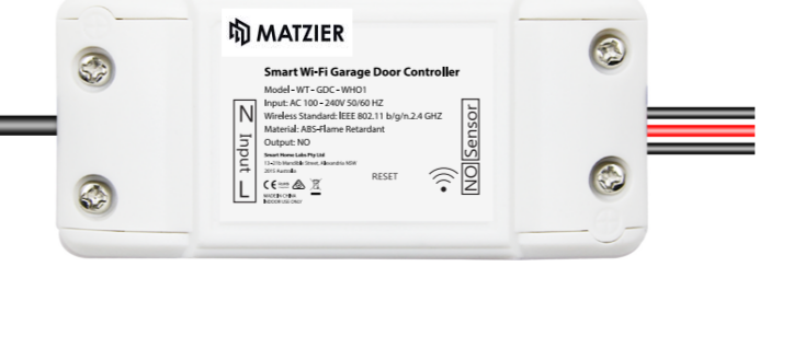 Smart Wifi Garage Door Controller