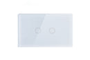 Smart Matter WiFi Light Switch 2 Gang | Smart Switch  (RGB Backlit)