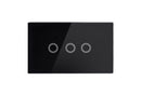 Smart Matter WiFi Light Switch 3 Gang | Smart Switch (RGB Backlit)