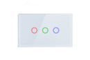 Smart Matter WiFi Light Switch 3 Gang | Smart Switch (RGB Backlit)