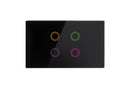 Smart Matter WiFi Light Switch 4 Gang | Smart Switch (RGB Backlit)