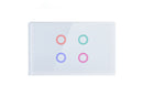 Smart Matter WiFi Light Switch 4 Gang | Smart Switch (RGB Backlit)