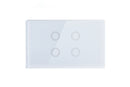 Smart Matter WiFi Light Switch 4 Gang | Smart Switch (RGB Backlit)