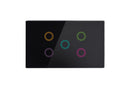 Smart Matter WiFi Light Switch 5 Gang | Smart Switch (RGB Backlit)