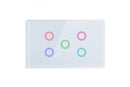 Smart Matter WiFi Light Switch 5 Gang | Smart Switch (RGB Backlit)