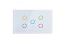Smart Matter WiFi Light Switch 5 Gang | Smart Switch (RGB Backlit)