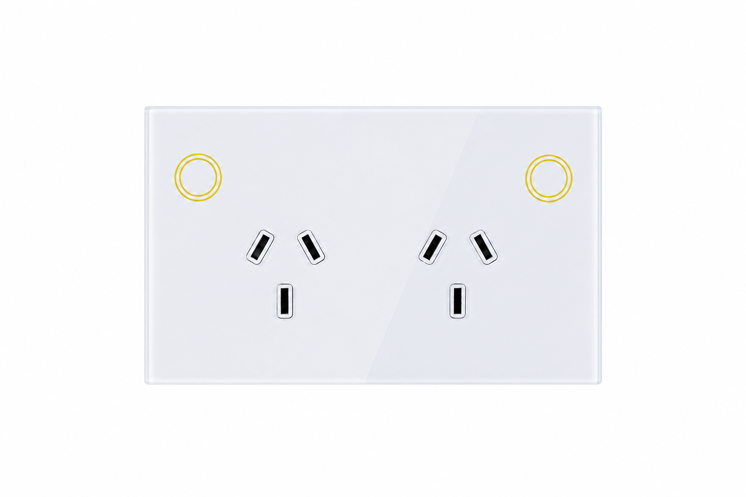 Smart Touch Socket Double Power Point GPO - Smart Home Labs Australia