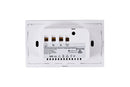 Touch Power Wall Socket GPO with 1 Gang Light Switch - Frost White