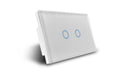 Smart Touch Zigbee Light Switch - 2 Gang