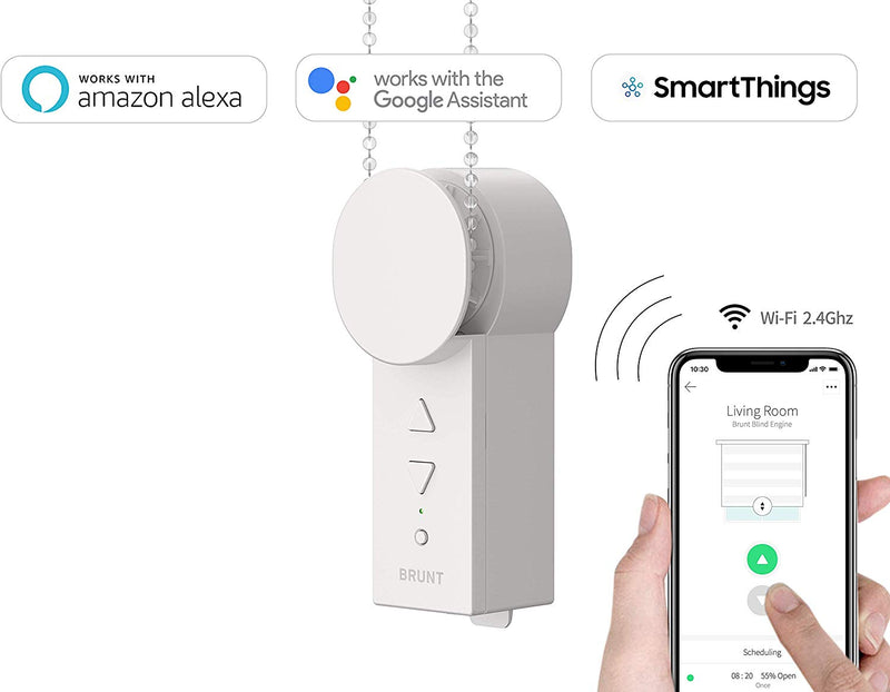 smart blind - alexa and assistant control