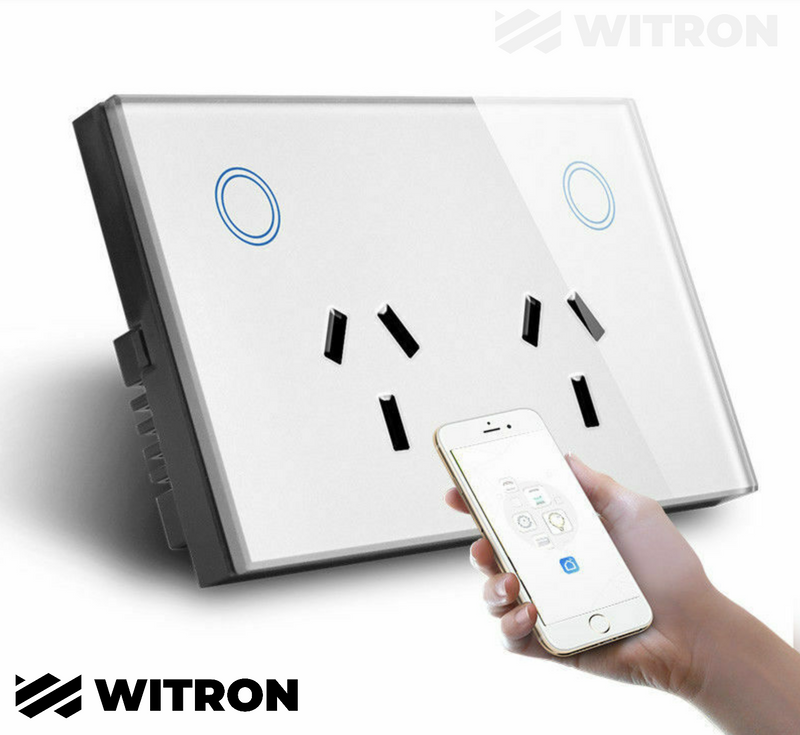 Witron Zigbee Power Socket GPO (White)
