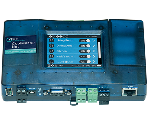 CoolMasterNet HVAC Interface